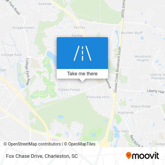 Fox Chase Drive map