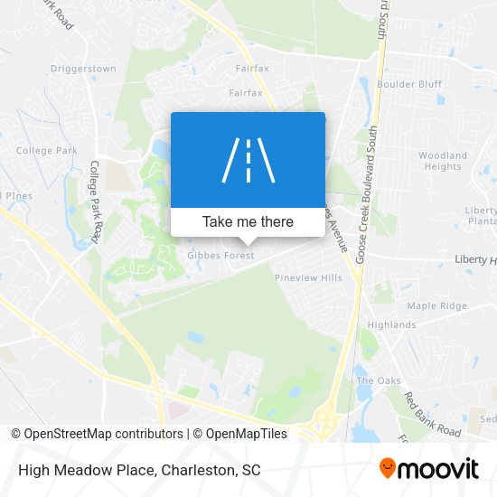 Mapa de High Meadow Place
