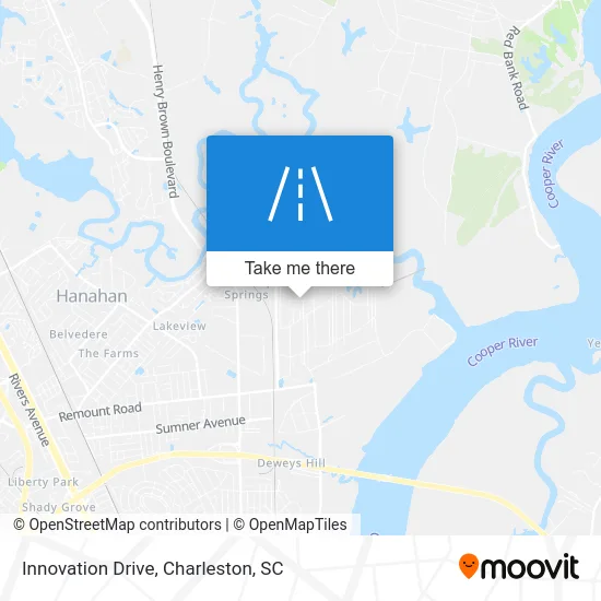 Innovation Drive map