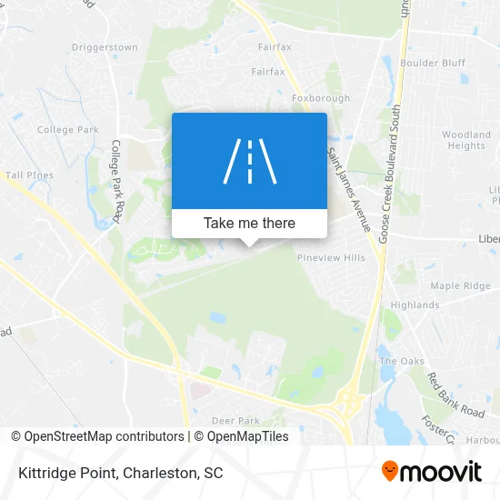 Kittridge Point map
