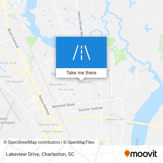 Mapa de Lakeview Drive