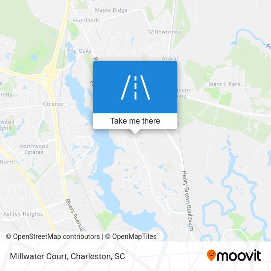 Millwater Court map