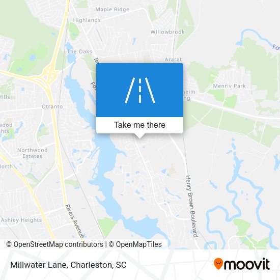 Mapa de Millwater Lane