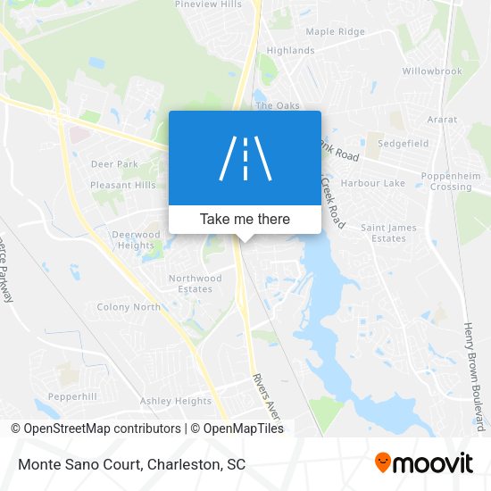 Monte Sano Court map
