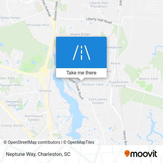 Mapa de Neptune Way