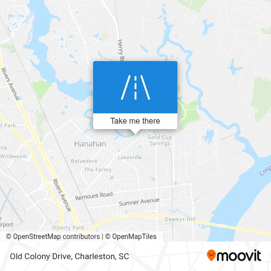 Old Colony Drive map