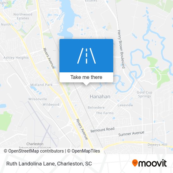 Ruth Landolina Lane map