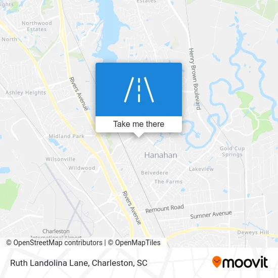 Ruth Landolina Lane map