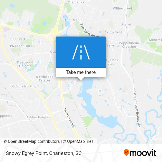 Snowy Egrey Point map