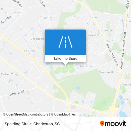 Spalding Circle map
