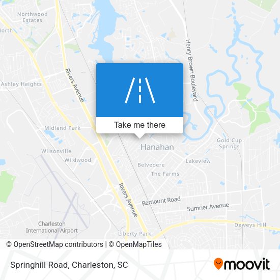 Springhill Road map
