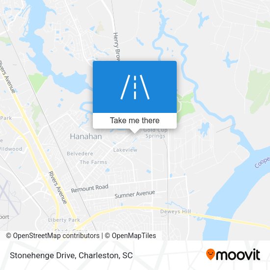 Stonehenge Drive map