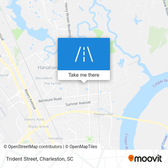 Mapa de Trident Street
