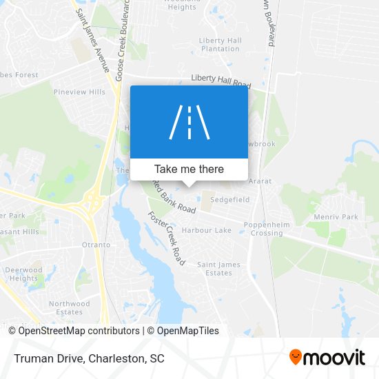 Mapa de Truman Drive
