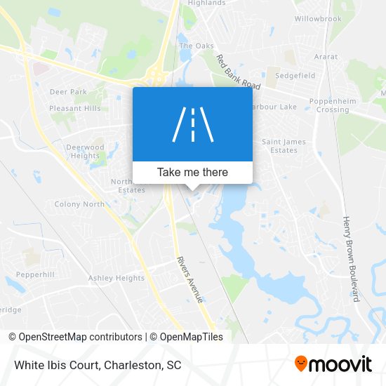 White Ibis Court map