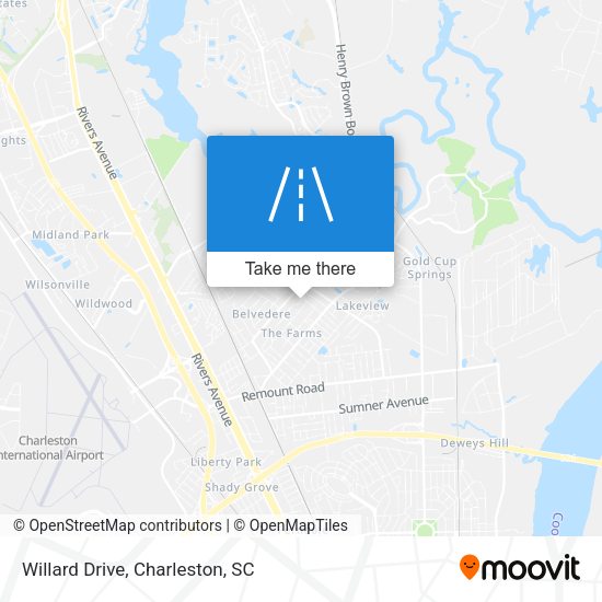 Mapa de Willard Drive