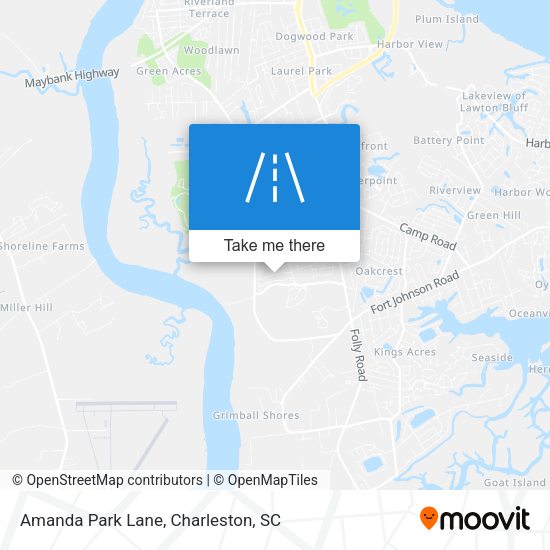 Mapa de Amanda Park Lane