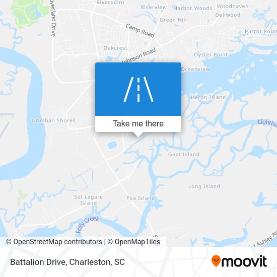 Battalion Drive map