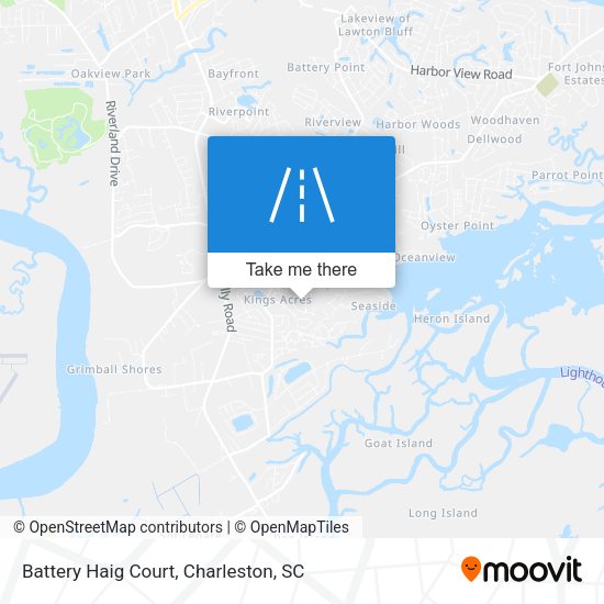 Battery Haig Court map