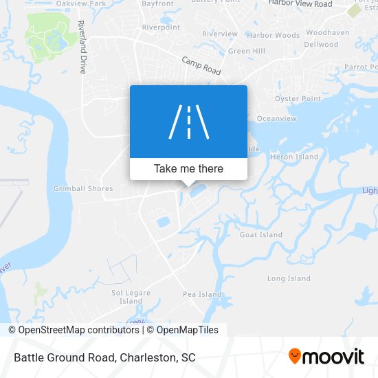 Mapa de Battle Ground Road