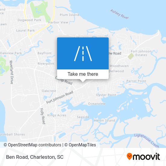 Mapa de Ben Road