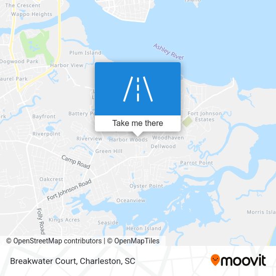 Mapa de Breakwater Court