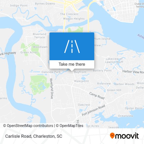 Mapa de Carlisle Road