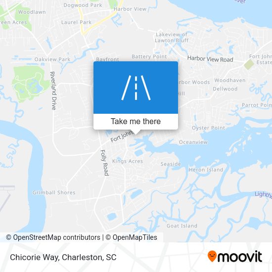 Mapa de Chicorie Way