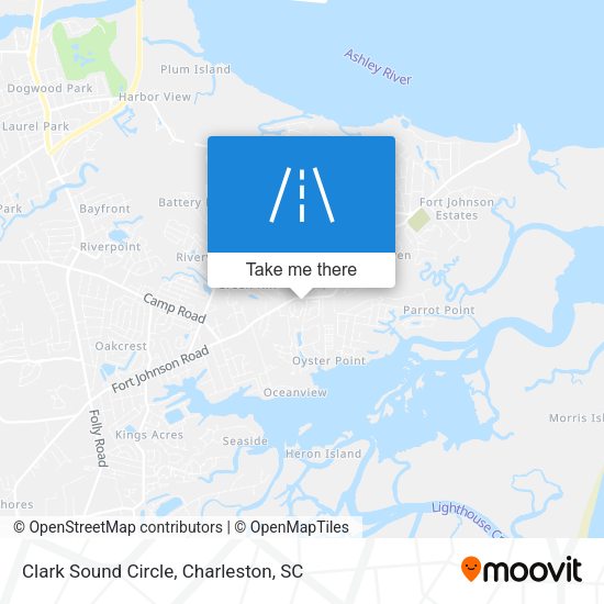 Mapa de Clark Sound Circle