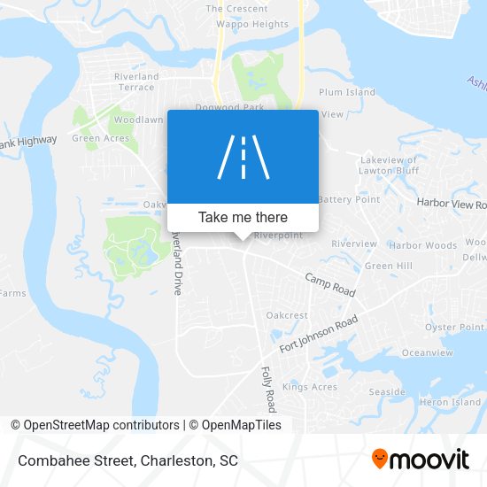 Combahee Street map