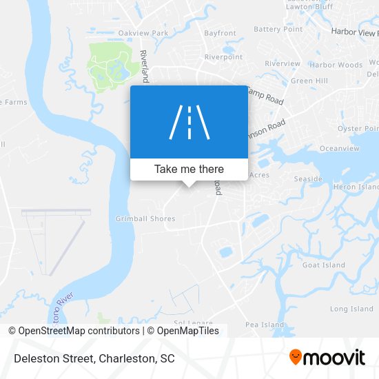 Deleston Street map