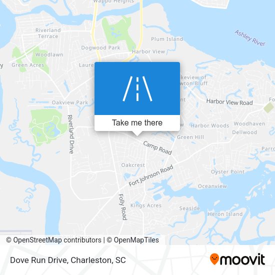 Mapa de Dove Run Drive