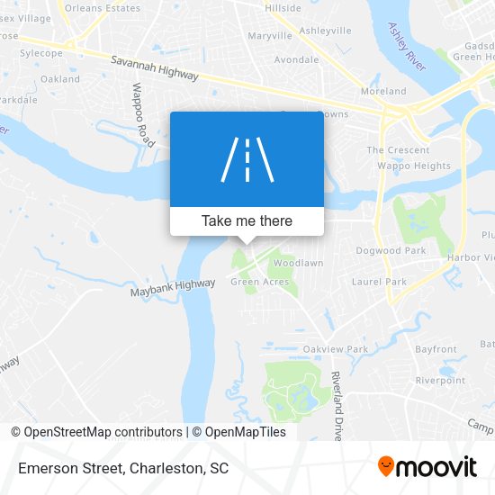 Mapa de Emerson Street