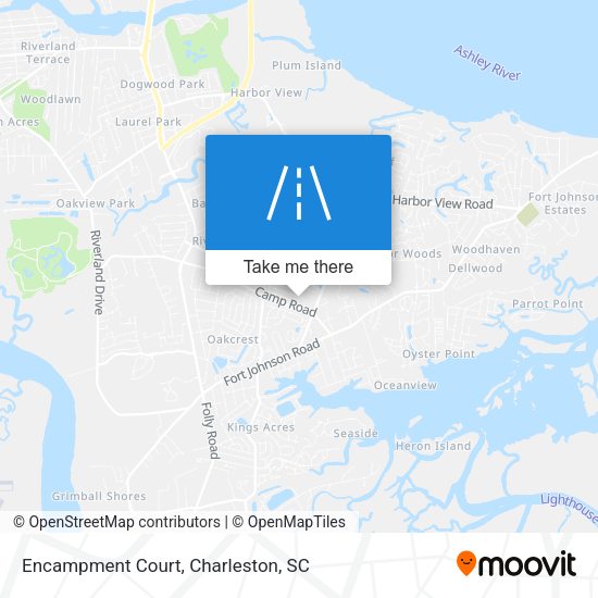 Encampment Court map