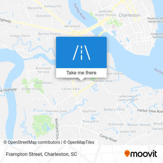 Frampton Street map