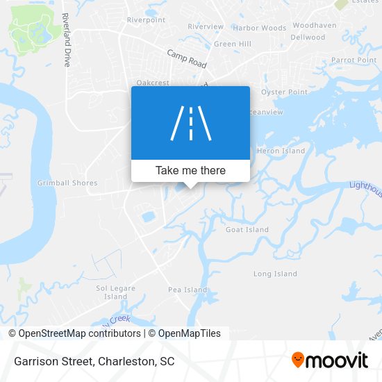Mapa de Garrison Street