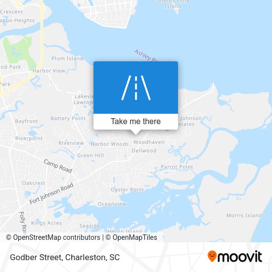 Mapa de Godber Street