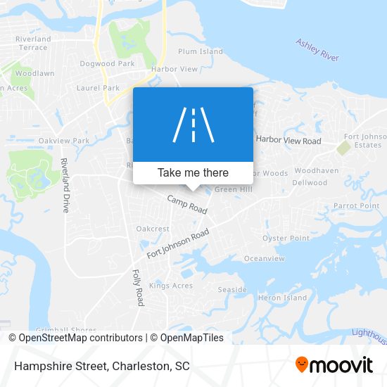 Mapa de Hampshire Street