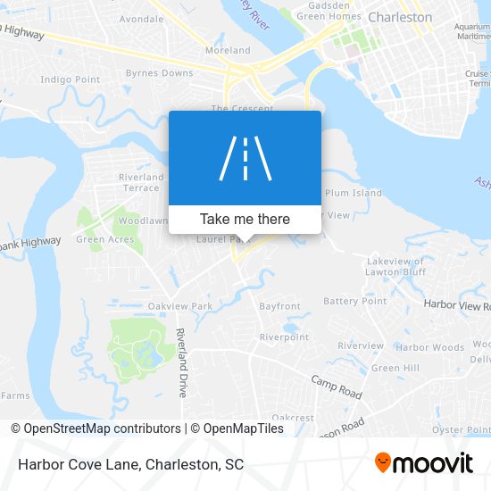 Mapa de Harbor Cove Lane