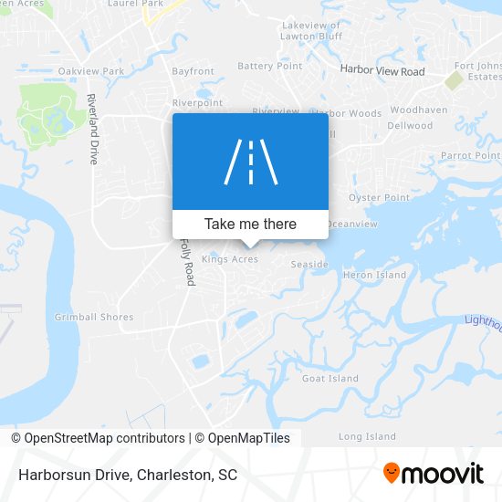 Harborsun Drive map