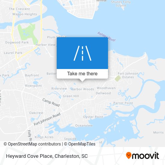 Heyward Cove Place map