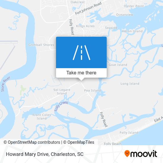 Howard Mary Drive map