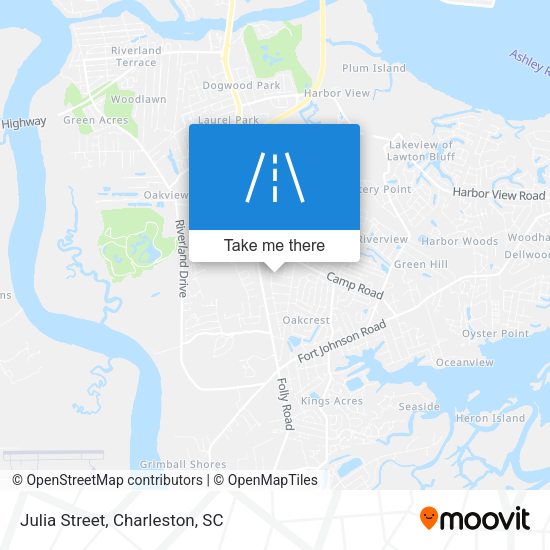 Mapa de Julia Street
