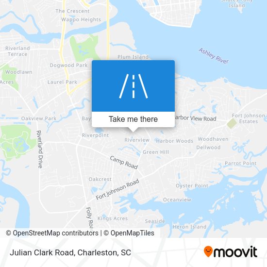 Mapa de Julian Clark Road
