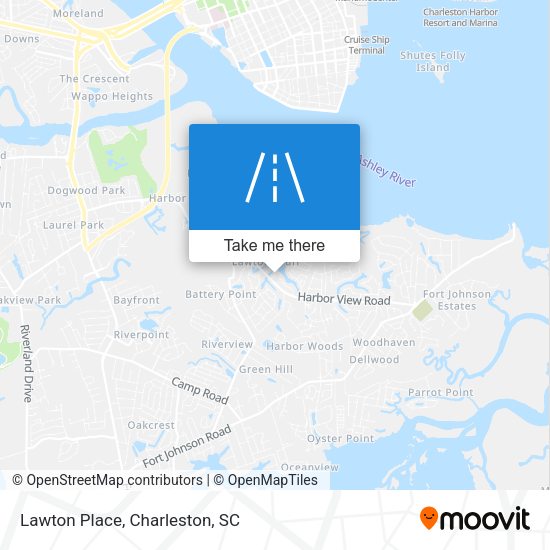 Mapa de Lawton Place