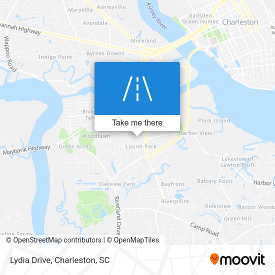 Mapa de Lydia Drive