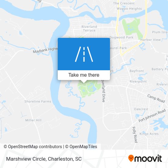 Marshview Circle map