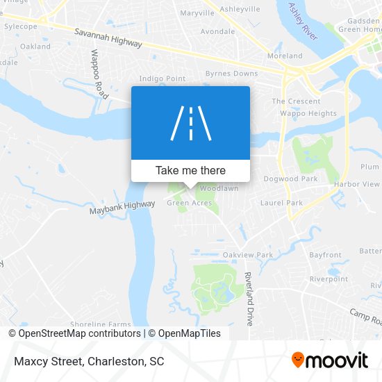 Mapa de Maxcy Street