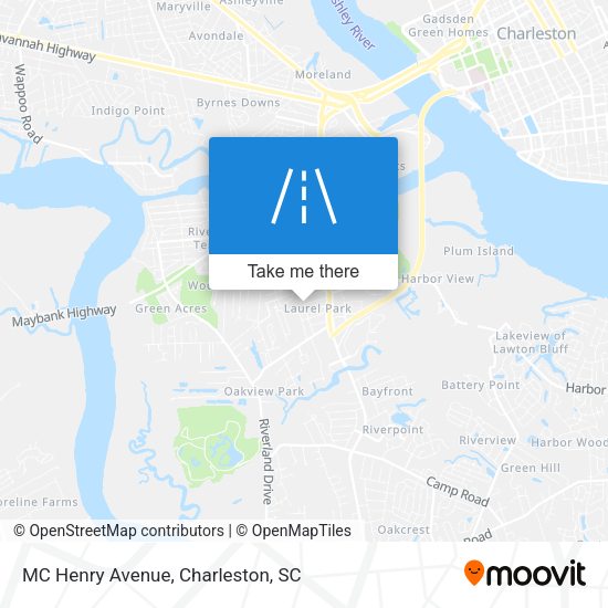 MC Henry Avenue map