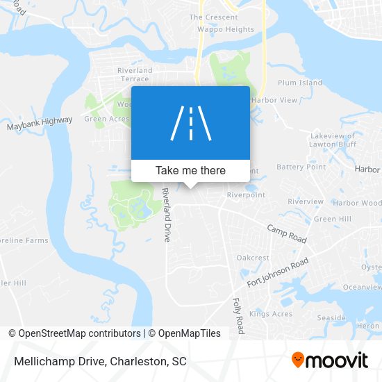 Mellichamp Drive map